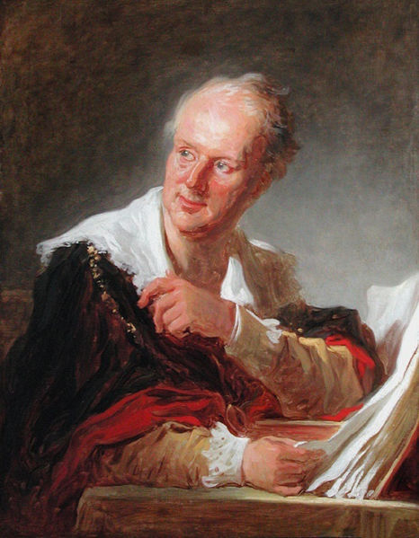 Portrait of Denis Diderot